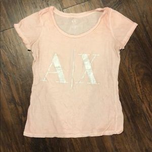 Armani Exchange Pink shirt